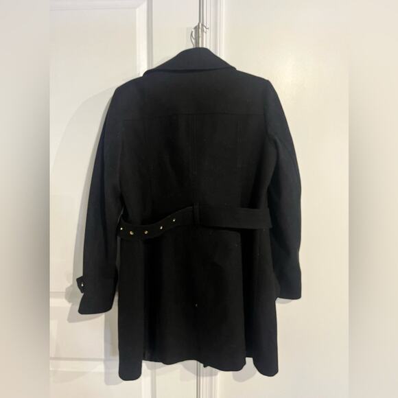 Black medium Michael Kors Wool Coat - Picture 4 of 4